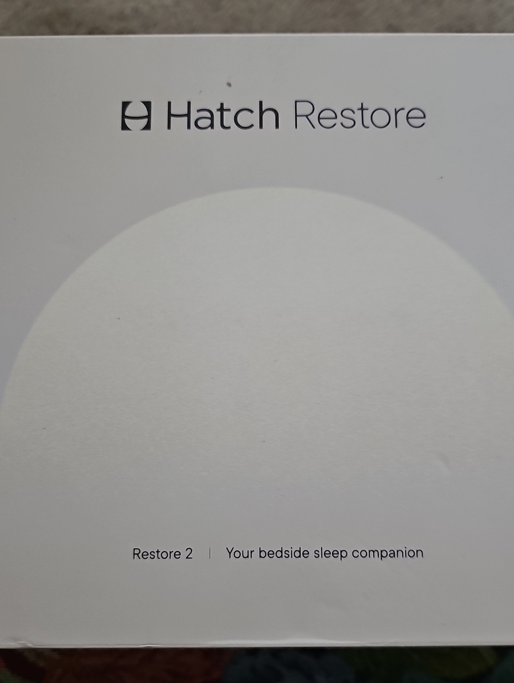 Hatch Restore 2 Sunrise Bluetooth Alarm Clock and Sound Machine Putty